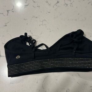 Vintage black lulu bra
